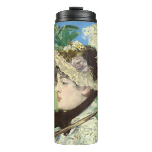 Jeanne (Frühjahr) Edouard Manet Thermosbecher