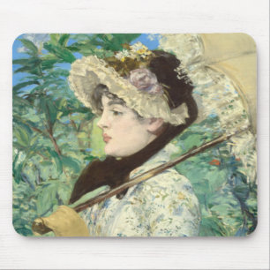 Jeanne (Frühling) Edouard Manet Mousepad