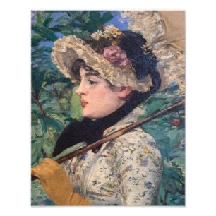 Jeanne (Frühling) von Édouard Manet Fotodruck