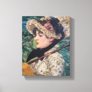 Jeanne (Frühling) von Édouard Manet Leinwanddruck