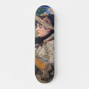 Jeanne (Frühling) von Édouard Manet Skateboard