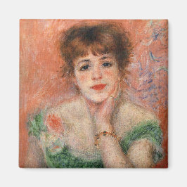 Jeanne Samary in einem Necked Dress (von Renoir) Magnet