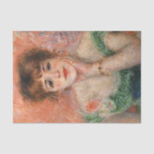 Jeanne Samary in einem Necked Dress (von Renoir)