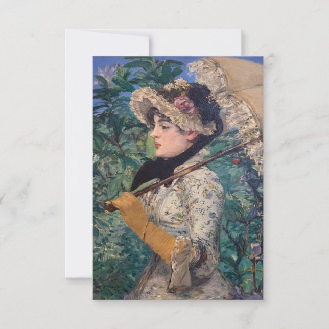 Jeanne (Spring) von Édouard Manet (Vorderseite)