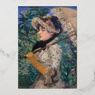 Jeanne (Spring) von Édouard Manet Folieneinladung