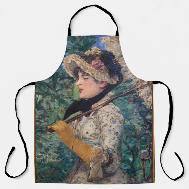 Jeanne (Spring) von Édouard Manet Schürze (Vorderseite)