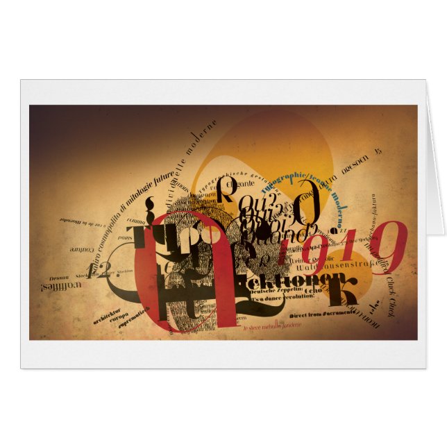 Jeanne: Typo 1919 (Vorderseite (Horizontal))