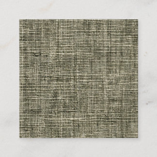 Jean's Fabric Design Kissen Cover Quadratische Visitenkarte