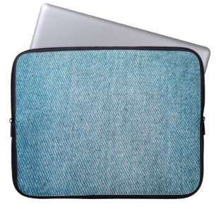 Jeans Hintergrund. Perspektive und engere Sicht au Laptopschutzhülle