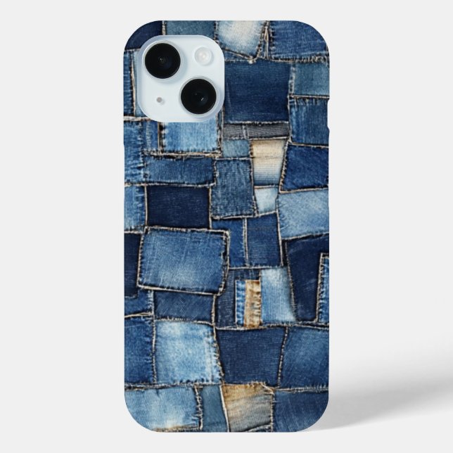 Jeans-Hülle Case-Mate iPhone Hülle (Rückseite)