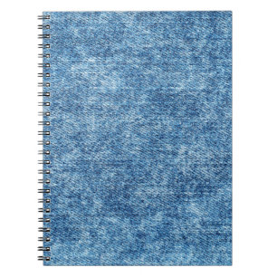 Jeans in Acid-Waschung blau. Denim-Hintergrund, Te Notizblock