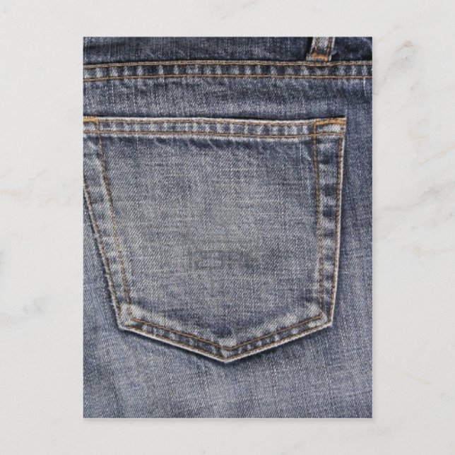 Jeans Postkarte (Vorderseite)