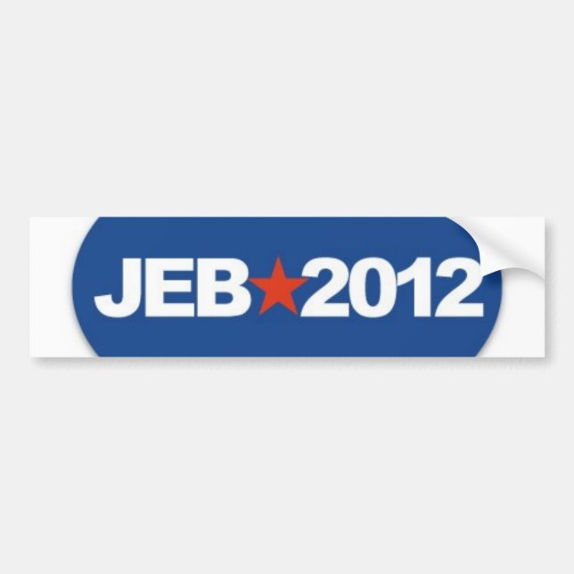 jeb 2012 autoaufkleber (Vorne)