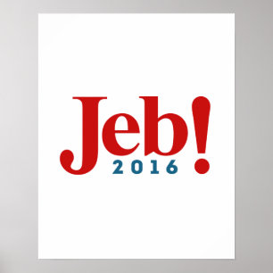 Jeb! 2016 poster