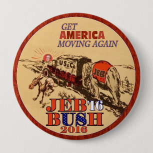 Jeb Bush 2016 Button