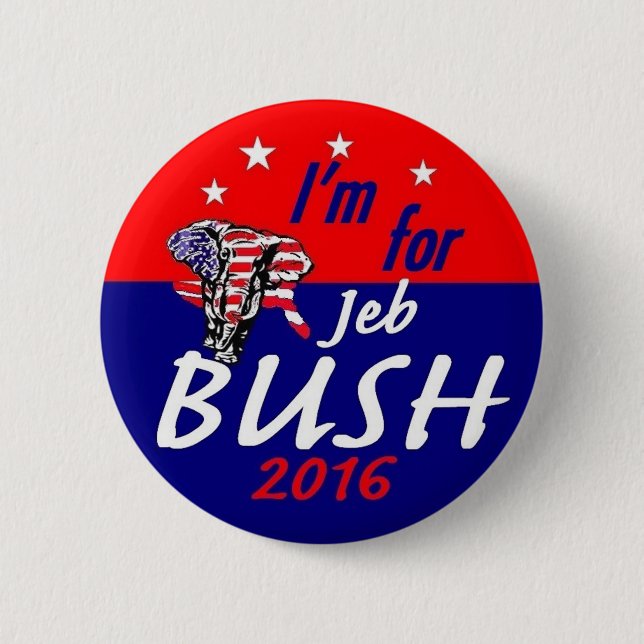Jeb Bush 2016 Button (Vorderseite)