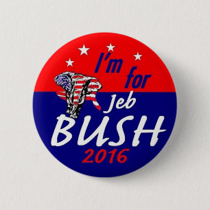 Jeb Bush 2016 Button