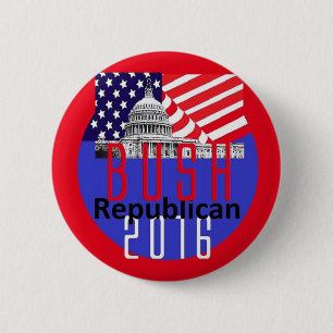 Jeb Bush 2016 Button