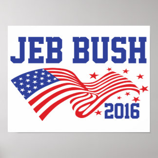Jeb Bush 2016 Poster