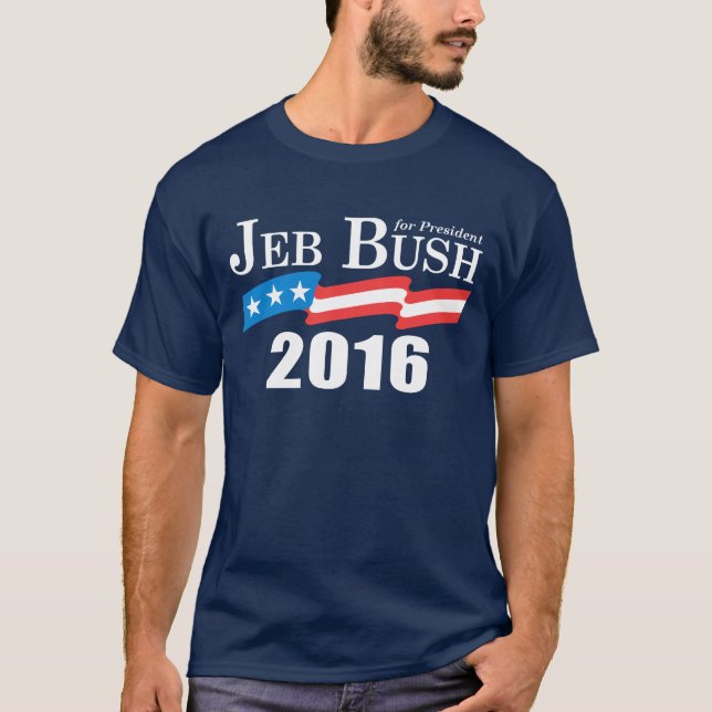 Jeb Bush 2016 T-Shirt (Vorderseite)
