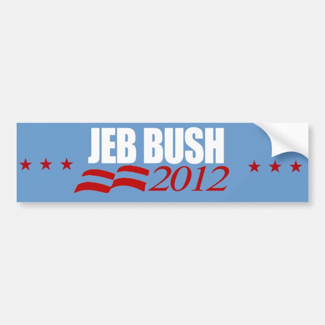 Jeb Bush für Präsidenten 1 Autoaufkleber (Vorne)