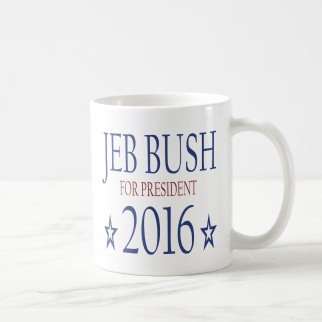 Jeb Bush für Präsidenten 2016 Tasse (Rechts)