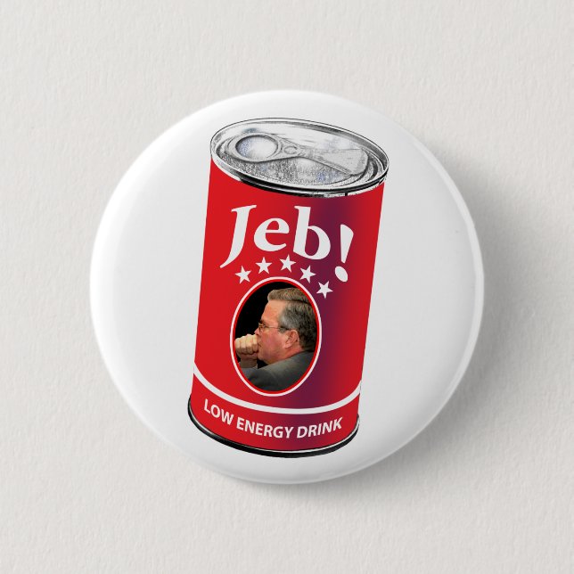 Jeb Bush für Präsidenten Humor, niedrige Button (Vorderseite)