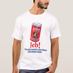 Jeb Bush für Präsidenten Humor, niedrige T-Shirt