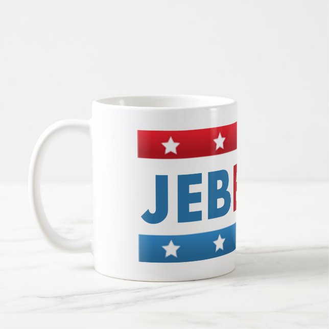 Jeb Bush für Präsidenten Tasse (Links)