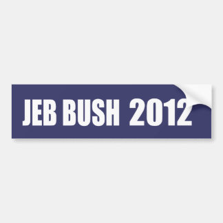 JEB BUSH-Wahl-Gang Autoaufkleber