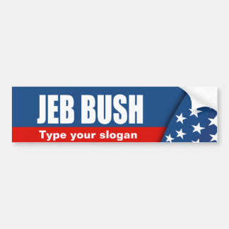 JEB BUSH-Wahl-Gang Autoaufkleber