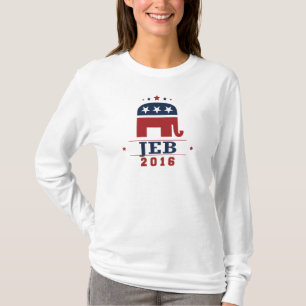 Jeb GOP-Elefant-Entwurf 2016 T-Shirt
