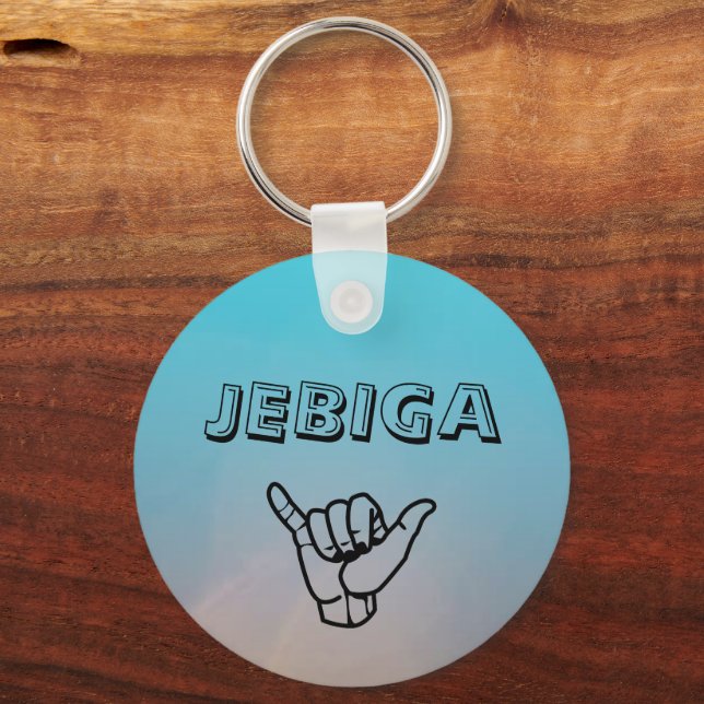 JEBIGA kulcstartó Schlüsselanhänger (Vorderseite)