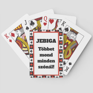 JEBIGA Mehr sagt als jedes Wort! Kartenspiel Spielkarten