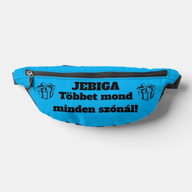 JEBIGA Többet mond minden szónál kék oldaltáska Bauchtasche (Ablage )