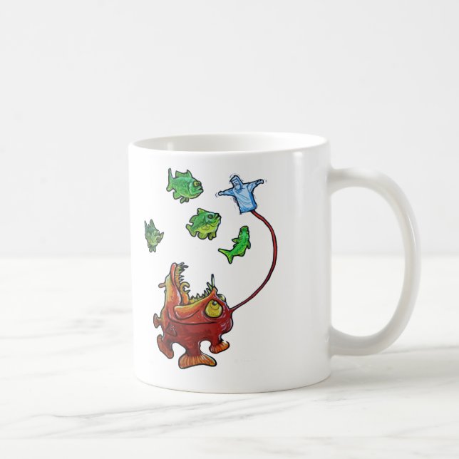 Jebus Laternenfische Tasse (Rechts)