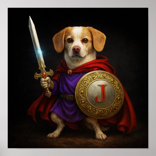 "Jed the Bold" Poster (Vorne)