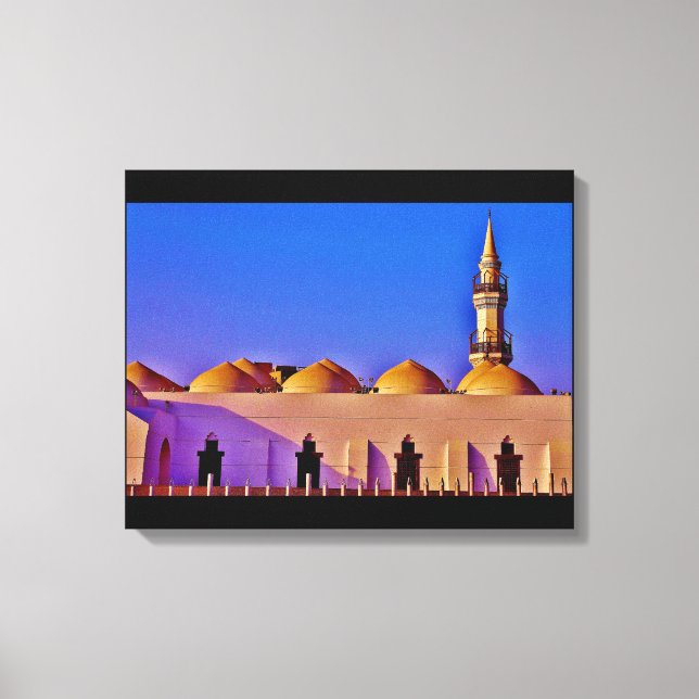 Jeddah Mosque Leinwanddruck (Vorderseite)