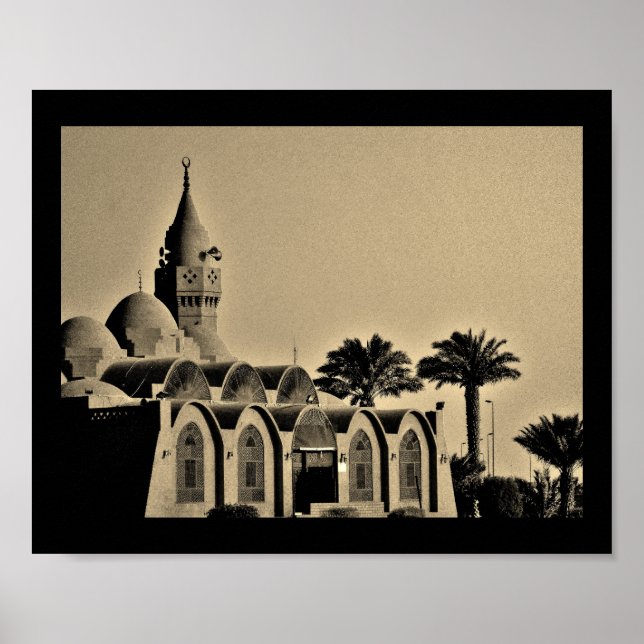 Jeddah Mosque Poster (Vorne)