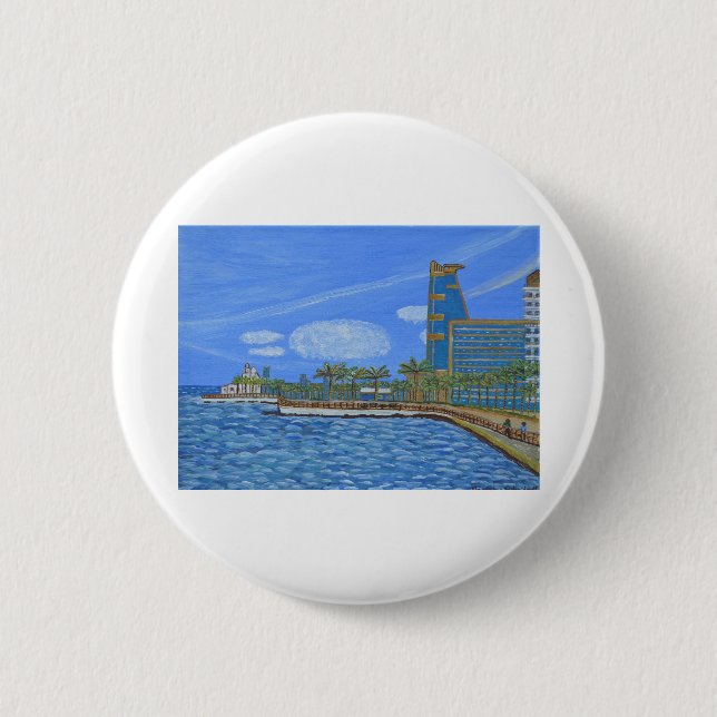 Jeddah saudi arabia button (Vorderseite)