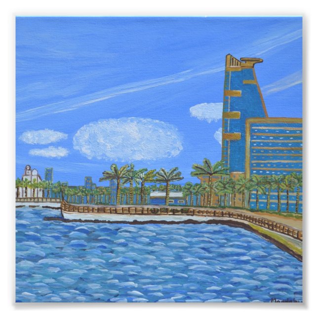 Jeddah, Saudi-Arabien Fotodruck (Vorne)