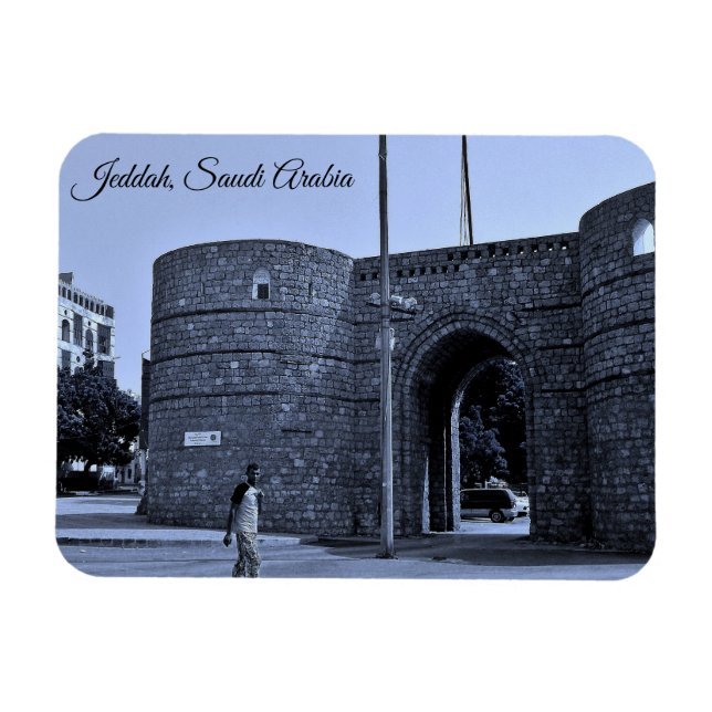 Jeddah, Saudi-Arabien Magnet (Horizontal)