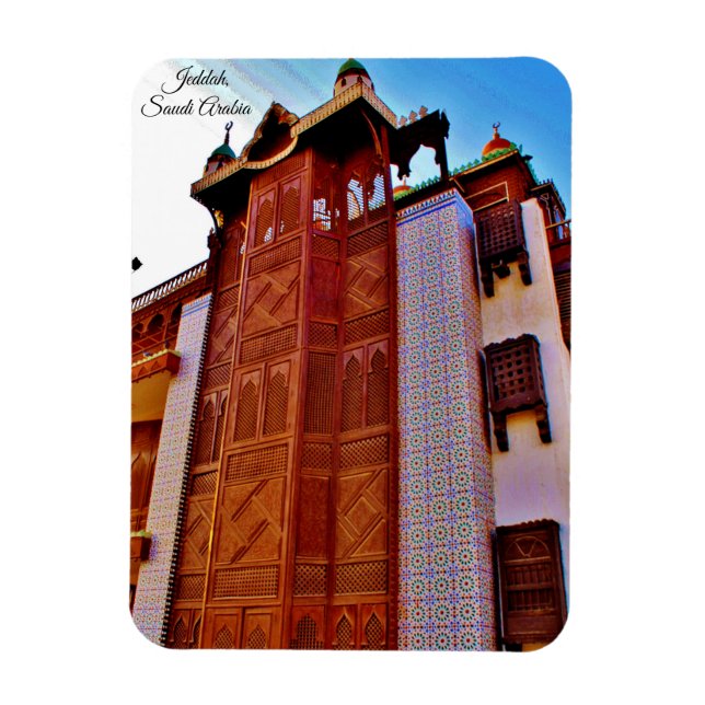Jeddah, Saudi-Arabien Magnet (Vertikal)