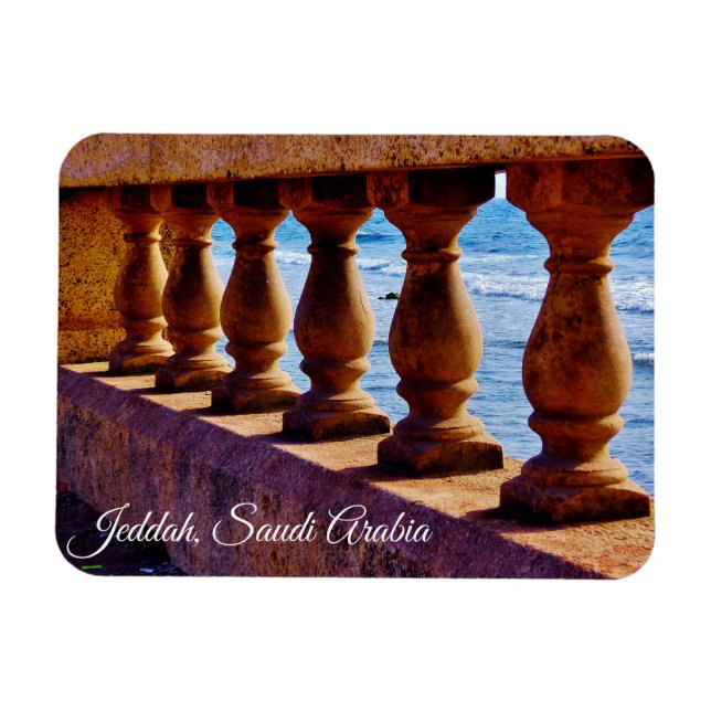 Jeddah, Saudi-Arabien Magnet (Horizontal)