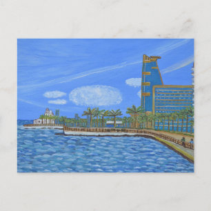 Jeddah, Saudi-Arabien Postkarte