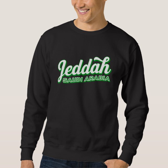 Jeddah Saudi Arabien Sweatshirt (Vorderseite)