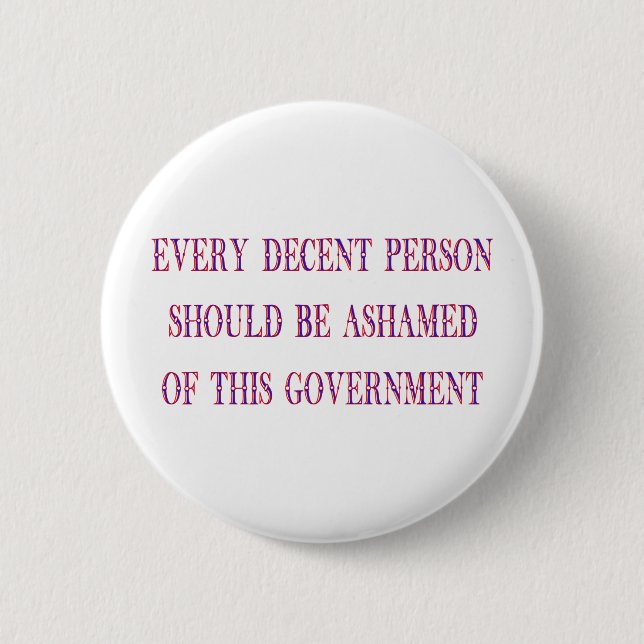 Jede anständige Person Button (Vorderseite)