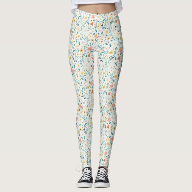 Jede Blume muss durch Schmutz wachsen Leggings (Vorderseite)