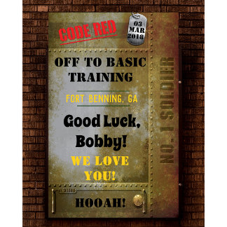 JEDE BRANCHE - Banner für militärisches Party