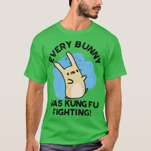 Jede BUnny kämpfte mit Kung Fu gegen Niedlichen Ka T-Shirt